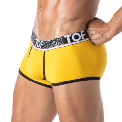 Boxer Champion TOF PARIS TOF297J 9 Boxer Champion TOF PARIS TOF297J -Boutique De Lingerie Boxer TOF297J jaune 4