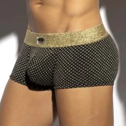 Boxer ES Collection Luxury UN561 -Boutique De Lingerie Boxer esco UN561 noir 4