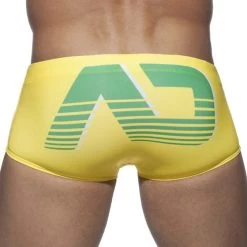 Boxer De Bain Addicted ADS154 -Boutique De Lingerie Boxerbain addicted ADS154 jaune 3