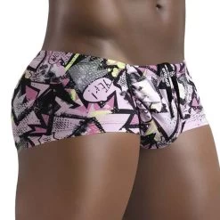 Boxer De Bain Feel SW SW ErgoWear Neon EW1418 -Boutique De Lingerie Boxerbain ergo EW1418 noir 4