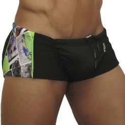 Boxer De Bain ErgoWear EW0850 -Boutique De Lingerie Boxerbain ergowear EW0850 noir 4