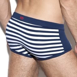 Boxer De Bain ES Collection Flowery Sailor 1924 9 Boxer De Bain ES Collection Flowery Sailor 1924 -Boutique De Lingerie Boxerbain escollection 1924 bleu 3