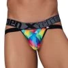 Jock Strap Xtremen Rainbow Prism 91148 -Boutique De Lingerie JockStrap xtremen 91148 multicolor m