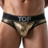 Jock Strap Star TOF PARIS TOF173O -Boutique De Lingerie Jockstrap tof TOF173O or m