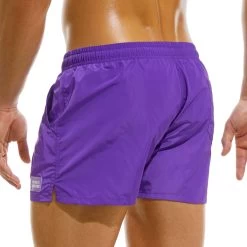 Short De Bain Modus Vivendi Candy DS2233 -Boutique De Lingerie Shortbain modus DS2233 violet 3
