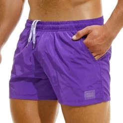 Short De Bain Modus Vivendi Candy DS2233 -Boutique De Lingerie Shortbain modus DS2233 violet 4