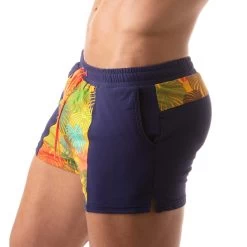 Short De Bain Floral Swim TOF PARIS TOF194J 9 Short De Bain Floral Swim TOF PARIS TOF194J -Boutique De Lingerie Shortbain tof TOF194J jaune 4