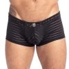 Shorty L Homme Invisible Back To Black MY18BTB 2 Shorty L Homme Invisible Back To Black MY18BTB -Boutique De Lingerie Shorty hi MY18BTB noir m