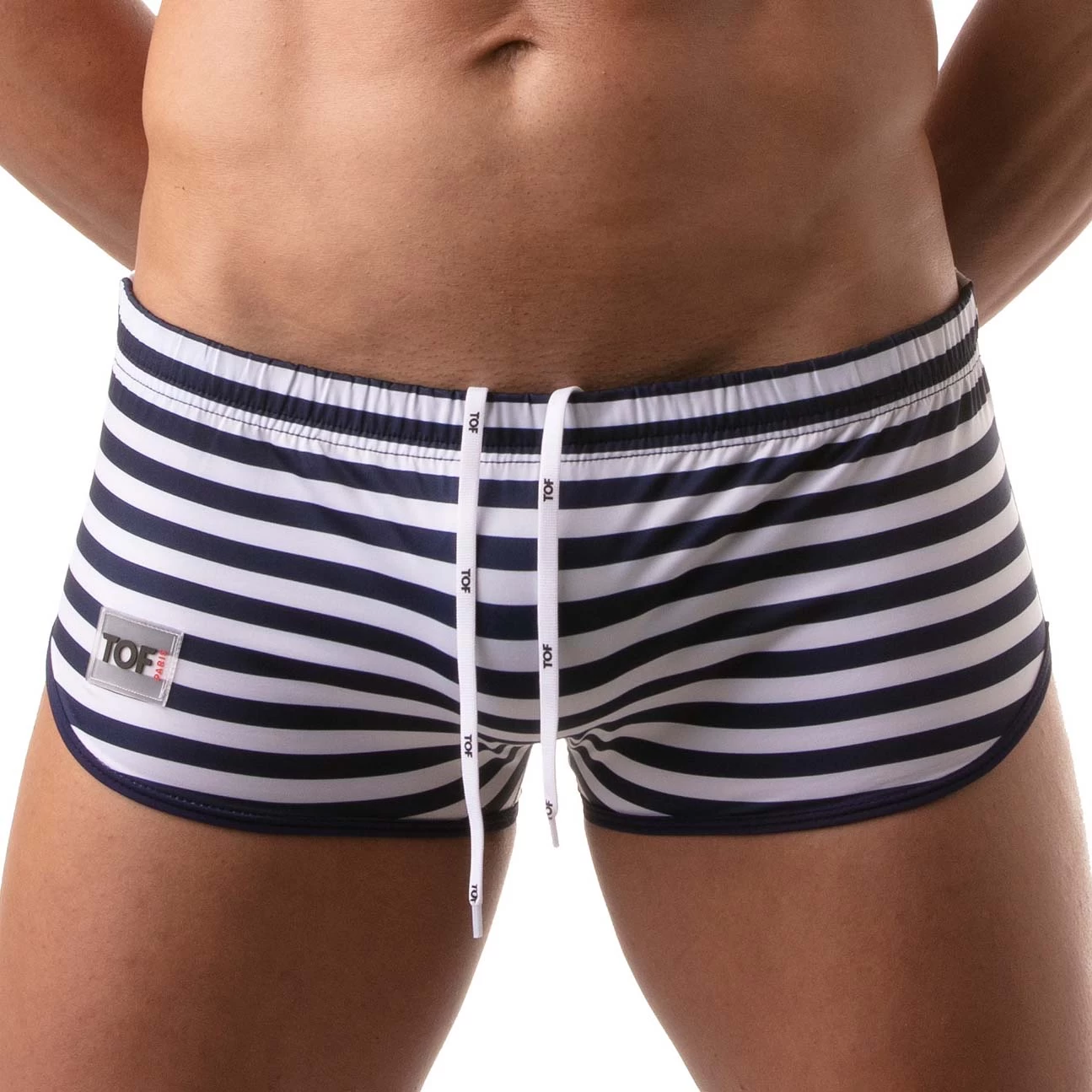 Shorty De Bain Iconic Swim TOF PARIS TOF208BU 3 Shorty De Bain Iconic Swim TOF PARIS TOF208BU