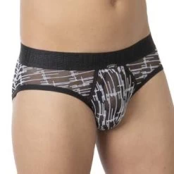 Slip Eros Veneziani 7456 -Boutique De Lingerie Slip eros 7456 noir 4