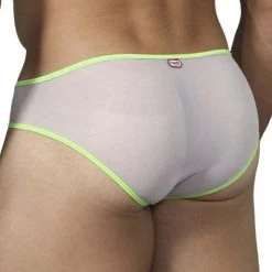 Slip Pikante Communication Mesh PIK0222 -Boutique De Lingerie Slip pikante pik0222 blanc 3