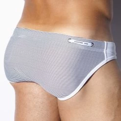 Slip De Bain Okapi Alexander COBB 9CSWS15 -Boutique De Lingerie Slipbain alexander 9CSWS15 blanc 3