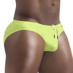 Slip De Bain X4D SW SW ErgoWear Neon EW1414 -Boutique De Lingerie Slipbain ergo EW1414 jaune 4