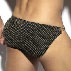 Slip De Bain ES Collection Luxury 2210 -Boutique De Lingerie Slipbain esco 2210 noir 3