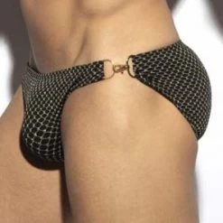 Slip De Bain ES Collection Luxury 2210 -Boutique De Lingerie Slipbain esco 2210 noir 4