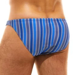 Slip De Bain Modus Vivendi Trapped Camo BS2111 -Boutique De Lingerie Slipbain modus BS2111 raye 3