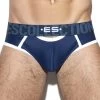 Slip Empty Bottom ES Collection Double Opening UN321 -Boutique De Lingerie Slipemptybottom escollection UN321 bleu m
