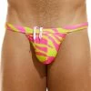 String De Bain Modus Vivendi Tiger DS2311 -Boutique De Lingerie Stringbain modus DS2311 jaune m