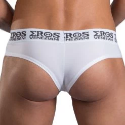 Tanga Eros Veneziani 7356 -Boutique De Lingerie Tanga eros 7356 blanc 3