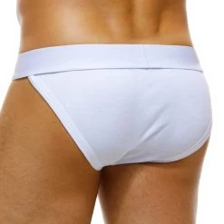 Tanga Modus Vivendi Organic 04215 -Boutique De Lingerie Tanga modus 04215 blanc 3
