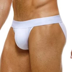 Tanga Modus Vivendi Organic 04215 -Boutique De Lingerie Tanga modus 04215 blanc 4