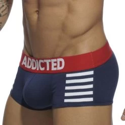Boxer Addicted Sailor Stripes AD511 -Boutique De Lingerie boxer addicted AD511 bleu 4