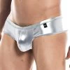 Boxer Cut4Men Silver Skai C4M05 -Boutique De Lingerie boxer c4m C4M05 argent m