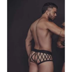 Boutique De Lingerie -Boutique De Lingerie boxer candy 99691 noir a