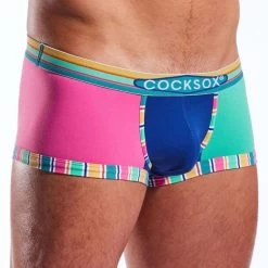 Boxer CockSox Fort Lauderdale CX68N -Boutique De Lingerie boxer cocksox cx68n vert 4