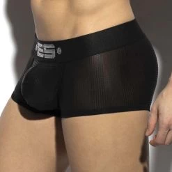 Boxer ES Collection Scotland UN578 -Boutique De Lingerie boxer esco un578 noir 4