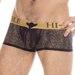 Boxer L Homme Invisible UW05AXE Axel -Boutique De Lingerie boxer hommeinvisible uw05axe noir 4