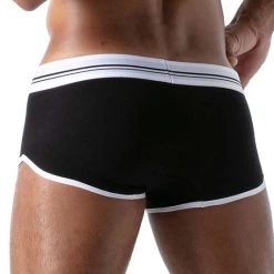 Pack De 3 Boxers French TOF PARIS TOF168N -Boutique De Lingerie boxer tof tof168n noir 3