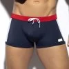 Boxer De Bain ES Collection Flags 2209 -Boutique De Lingerie boxerbain esco 2209 bleu m