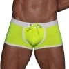 Boxer De Bain Neon TOF PARIS TOF268JF 1 Boxer De Bain Neon TOF PARIS TOF268JF -Boutique De Lingerie boxerbain tof TOF268JF jaune m