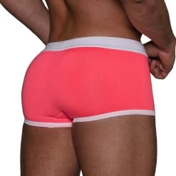 Boxer De Bain Neon TOF PARIS TOF268PF -Boutique De Lingerie boxerbain tof TOF268PF rose 3
