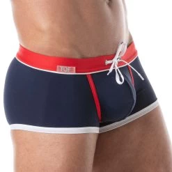 Boxer De Bain Holidays Swim TOF PARIS TOF247BM -Boutique De Lingerie boxerbain tof tof247bm bleu 4
