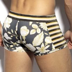 Boxer De Bain ES Collection Black Sand 2217 -Boutique De Lingerie boxerban es 2217 gold 3