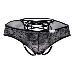 Slip Empty Bottom Candyman 99434 9 Slip Empty Bottom Candyman 99434 -Boutique De Lingerie emptybottom Candyman 99434 noir 9