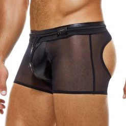 Boxer Emptybottom Modus Vivendi Latex 11221-1 7 Boxer Emptybottom Modus Vivendi Latex 11221-1 -Boutique De Lingerie emptybottom modus 112211 noir 4
