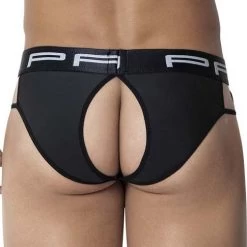 Slip Empty Bottom PPÜ 2015 -Boutique De Lingerie emptybottom ppu 2015 noir 3