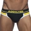 Jock Strap Addicted Push Up Sport AD744 1 Jock Strap Addicted Push Up Sport AD744 -Boutique De Lingerie jockstrap ad ad744 noir m