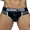 Jock Strap Addicted Mini Stripes AD903 -Boutique De Lingerie jockstrap addicted ad903 noir m