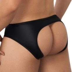 Jock Strap Candyman 99639 -Boutique De Lingerie jockstrap candy 99639 noir 3