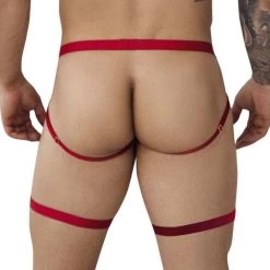 Jock Strap Pikante Avellino PIK1017 -Boutique De Lingerie jockstrap pikante pik1017 rouge 3