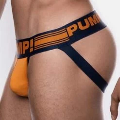 Jock Strap Pump! Varsity 15040 -Boutique De Lingerie jockstrap pump 15040 orange 4