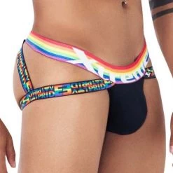 Jock Strap Xtremen Pride 91105 -Boutique De Lingerie jockstrap xtremen 91105 noir 4