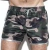 Short De Bain ES Collection Marvin Camo 1813 -Boutique De Lingerie shortbain escollection 1813 camouflage m
