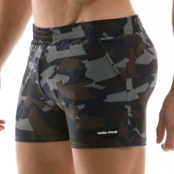 Short De Bain Modus Vivendi S1723 -Boutique De Lingerie shortbain modus s1723 camouflage 4