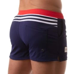 Short De Bain Iconic TOF PARIS TOF210BU -Boutique De Lingerie shortbain tof tof210bu raye 3