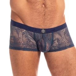 Shorty L Homme Invisible Seaport MY39SEA -Boutique De Lingerie shorty MY39SEA bleu 4